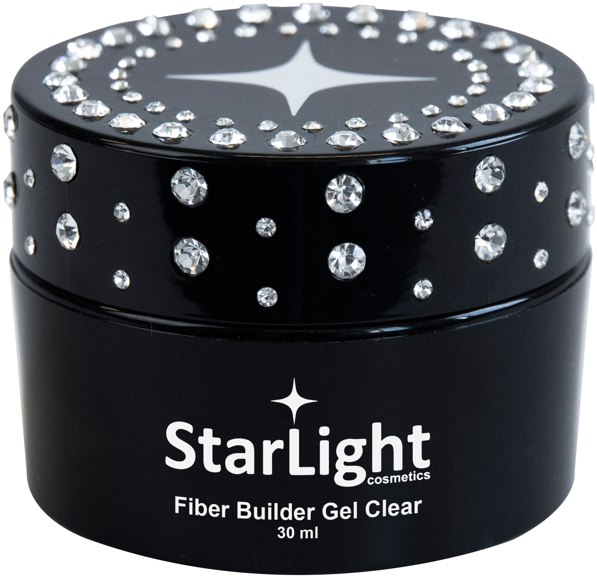 Naglar Fiber Builder Gel Clear - 30 ml