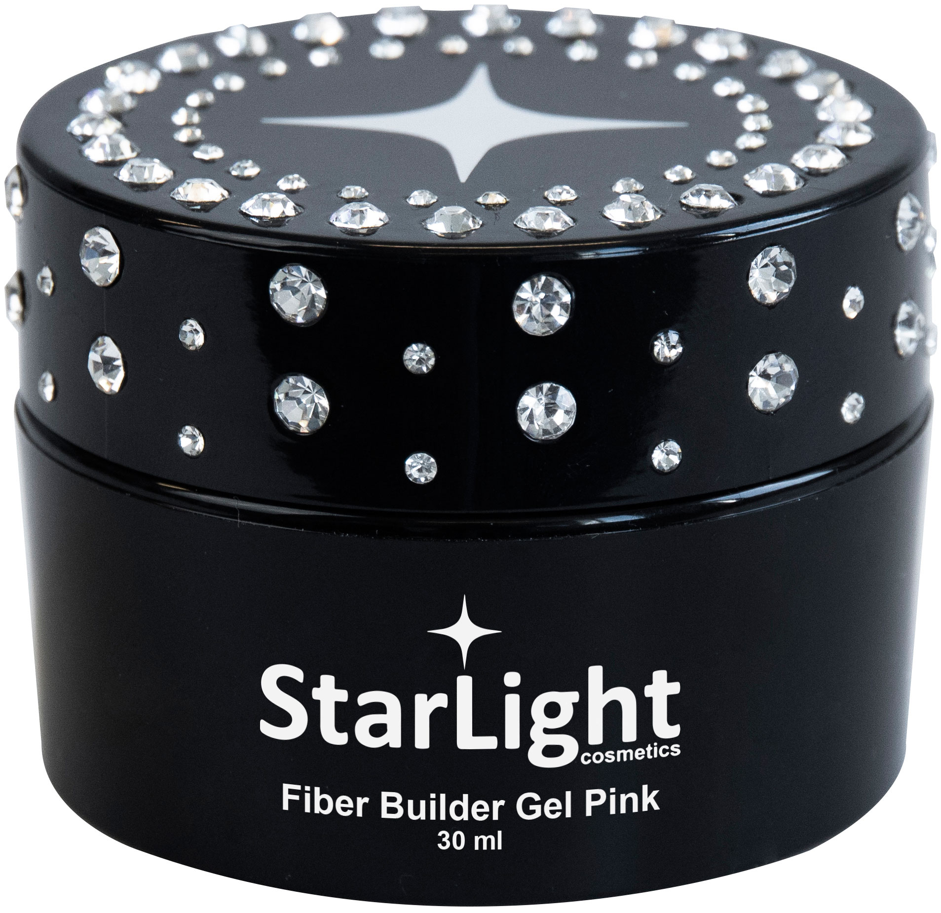 Naglar Fiber Builder Gel Pink - 30 ml (Transparent)