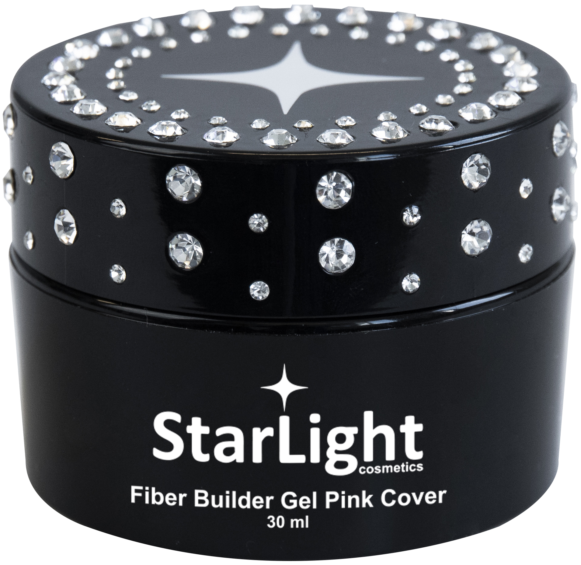 Naglar Fiber Builder Gel Pink Cover - 30 ml