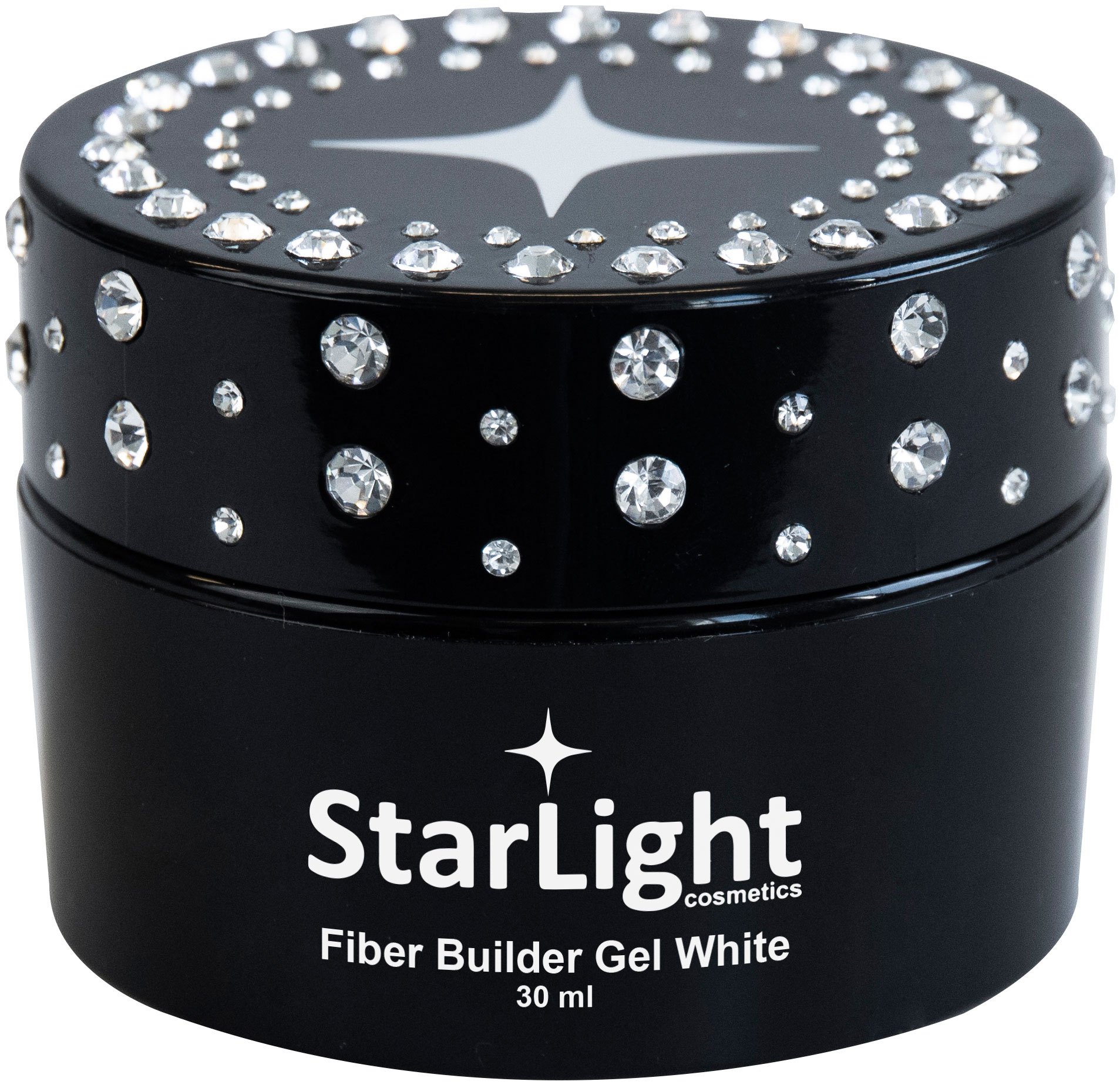 Naglar Fiber Builder Gel White - 30 ml