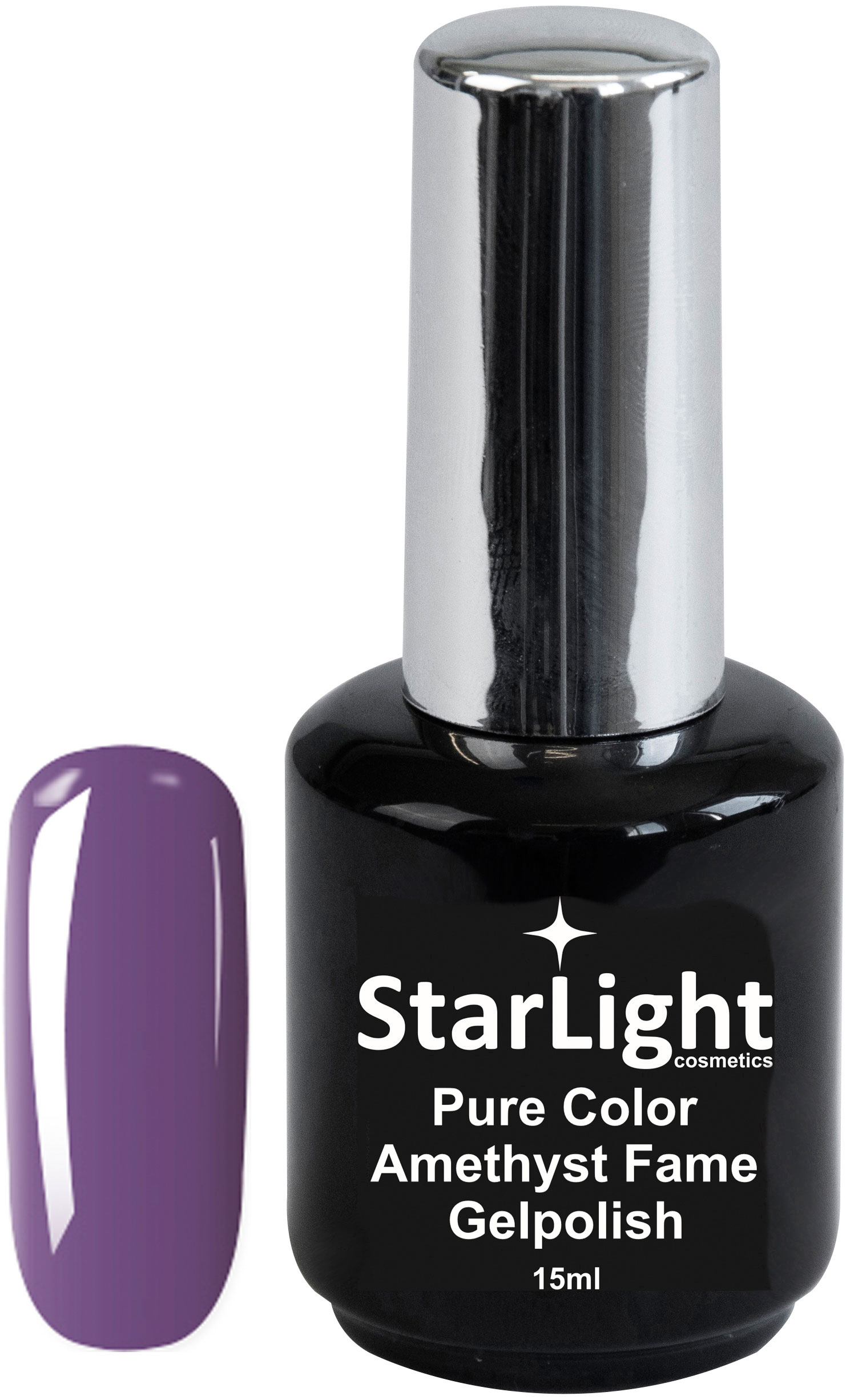 Naglar Gelpolish Pure Color Amethyst Fame - 15 ml