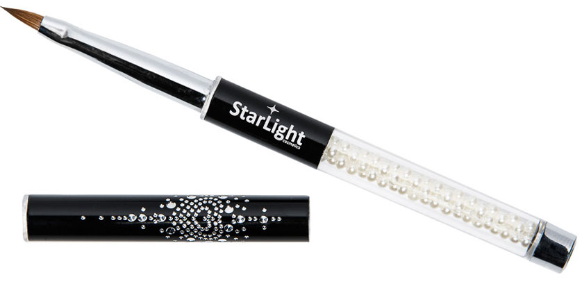 Naglar StarLight Bling Bling Gel/Akryl Pensel nr:2 - Oval