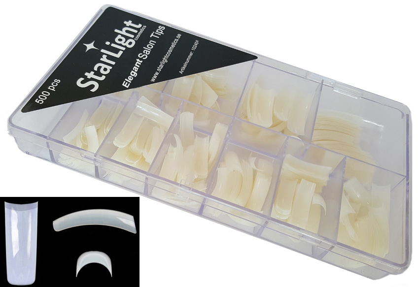 Naglar Elegant Salon Tips - 500 st