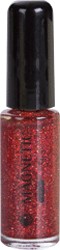 Naglar Stripe It  Red Glitter - 9,5 gram