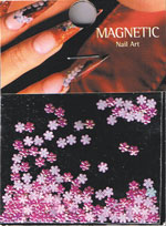 Naglar Leather Flower - Pink