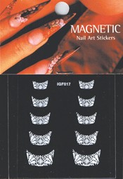Naglar French Nail Art Sticker - 059