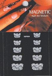 Naglar French Nail Art Sticker - 064