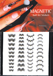 Naglar Nail Art Sticker - 081