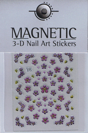 Naglar 3D Shiny Nailartsticker - 159