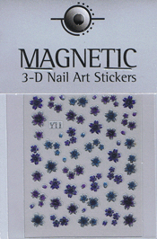 Naglar 3D Shiny Nailartsticker - 161