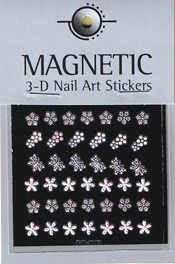 Naglar 3D Pearl Nail Art Sticker - 43