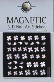 Naglar 3D Pearl Nail Art Sticker - 44