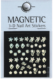 Naglar Holographic 3D Nail Art Sticker - 48