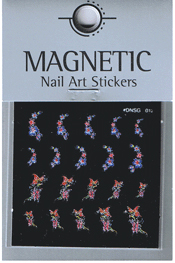 Naglar Delicate Flower Sticker - 12