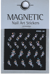 Naglar Delicate Flower Sticker - 1