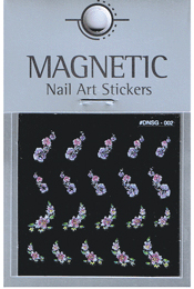 Naglar Delicate Flower Sticker - 2