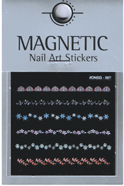 Naglar Delicate Flower Sticker - 7