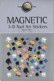 Naglar 3D Nail Art Sticker - 472