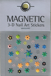 Naglar 3D Nail Art Sticker - 475