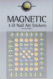 Naglar 3D Nail Art Sticker - 482