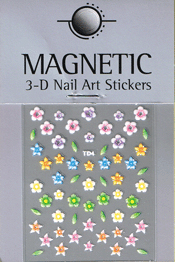 Naglar 3D Nail Art Sticker - 483