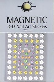 Naglar 3D Nail Art Sticker - 484