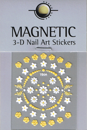 Naglar 3D Nail Art Sticker - 486