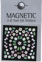 Naglar 3D Nail Art Sticker - 489