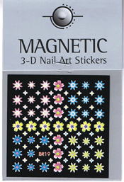 Naglar 3D Nail Art Sticker - 490