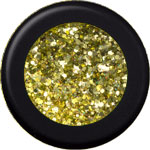 Naglar Stardust Glitter Disco Gold - 15 gram