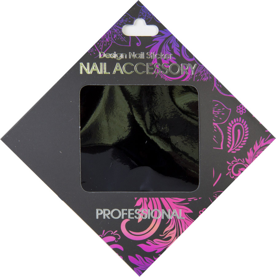 Naglar Transfer Foil Black - 6,2 cm x 14,6 cm