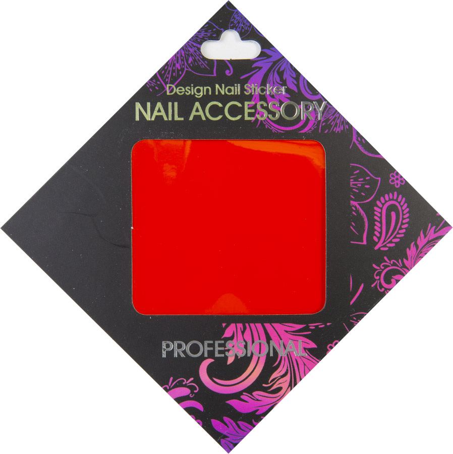 Naglar Transfer Foil Red - 6,2 cm x 14,6 cm