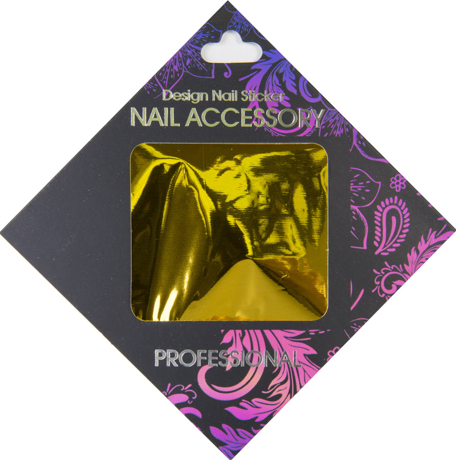 Naglar Transfer Foil Gold - 6,2 cm x 14,6 cm