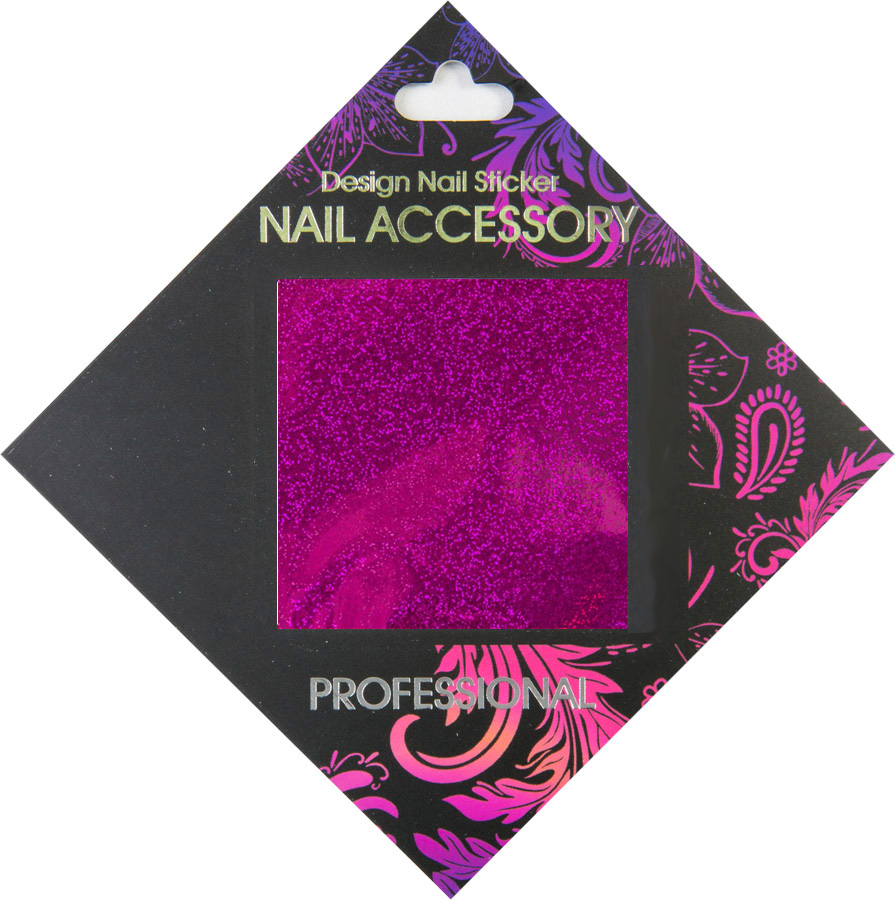 Naglar Transfer Foil Fuchsia - 6,2 cm x 14,6 cm