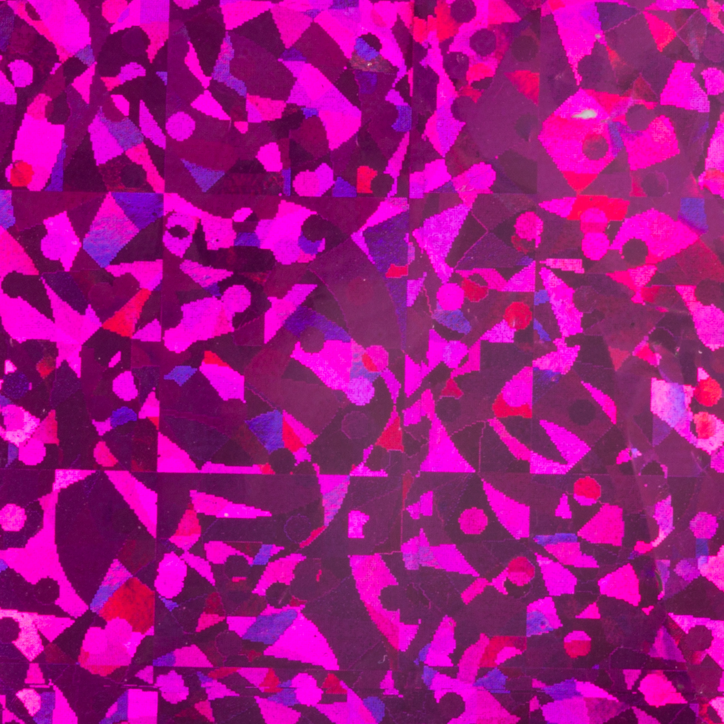 Naglar Transfer Foil Hologram Fuchsia Crunch - 1,5 m x 4,8 cm