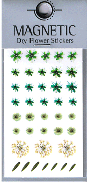 Naglar Magnetic Dry Flower Sticker - 002