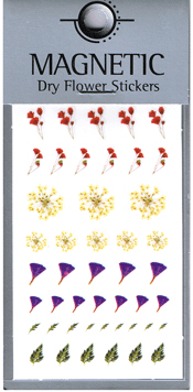 Naglar Magnetic Dry Flower Sticker - 005