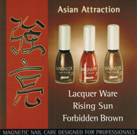 Naglar Asian Attraction - 3 st 15 ml nagellacker