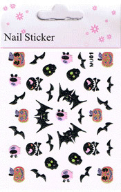 Naglar Halloween Sticker - 186