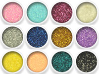 Naglar Glitter Dust - 12 frger i en frpackning