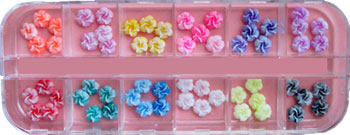 Naglar Fimo Flower Kit 8 - 60 st