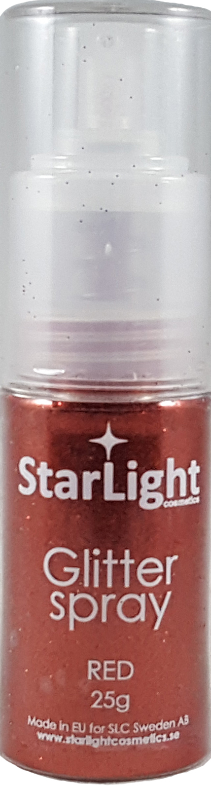 Naglar Glitter Spray Red - 25 gram