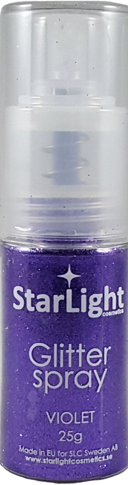 Naglar Glitter Spray Violett - 25 gram