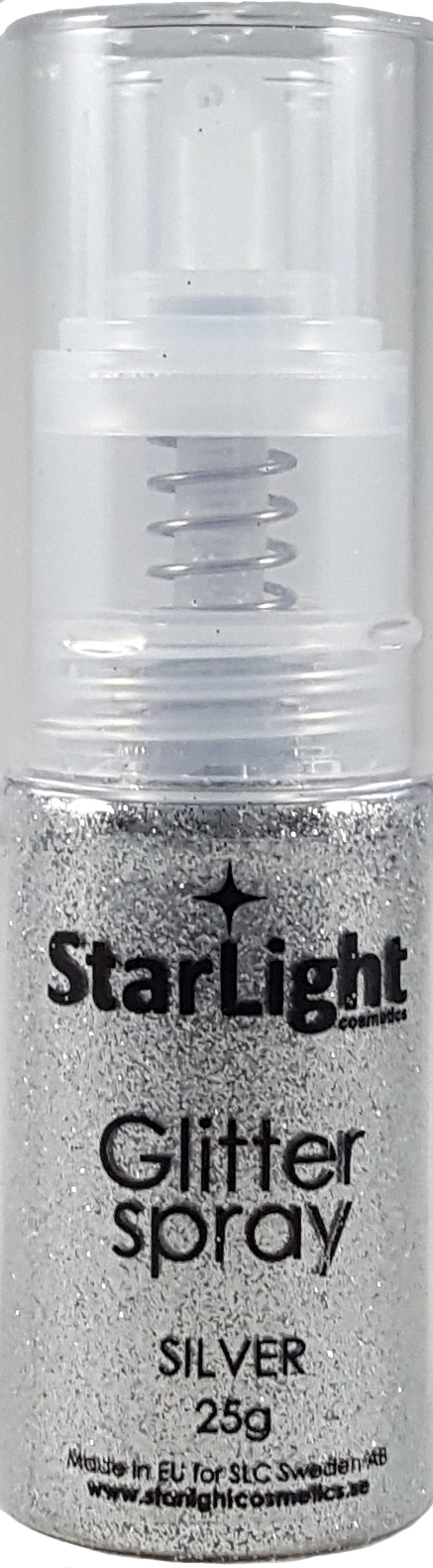 Naglar Glitter Spray Silver - 25 gram