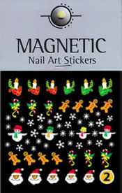 Naglar Christmas Nail Art Sticker  - 2