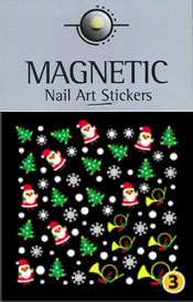 Naglar Christmas Nail Art Sticker  - 3