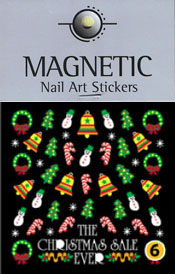 Naglar Christmas Nail Art Sticker  - 6