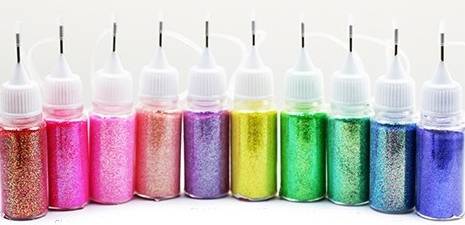 Naglar Fairy Glitter Powder i Sprayflaska