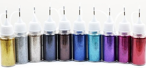 Naglar Fairy Glitter Powder i Sprayflaska