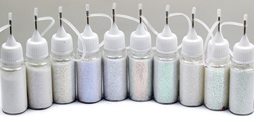 Naglar Mermaid Glitter Powder i Sprayflaska